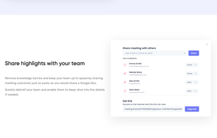 Meetgeek screenshot 3
