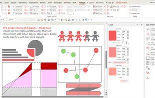 Pro-grade charts and graphs—made fast.
Power Up Kit creates professional charts in PowerPoint with smart labels, clean axes, brand-ready palettes, and one-click layouts.