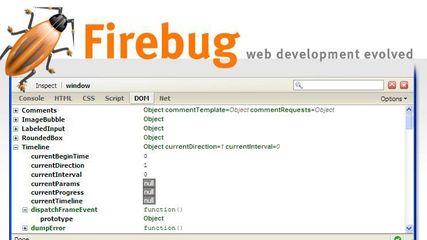 Firebug screenshot 1
