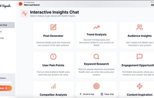 Subreddit Signals screenshot 2
