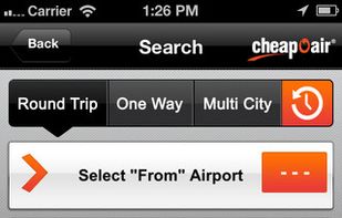 CheapOair screenshot 1
