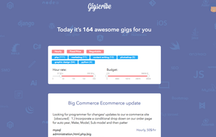 Gigscribe screenshot 1