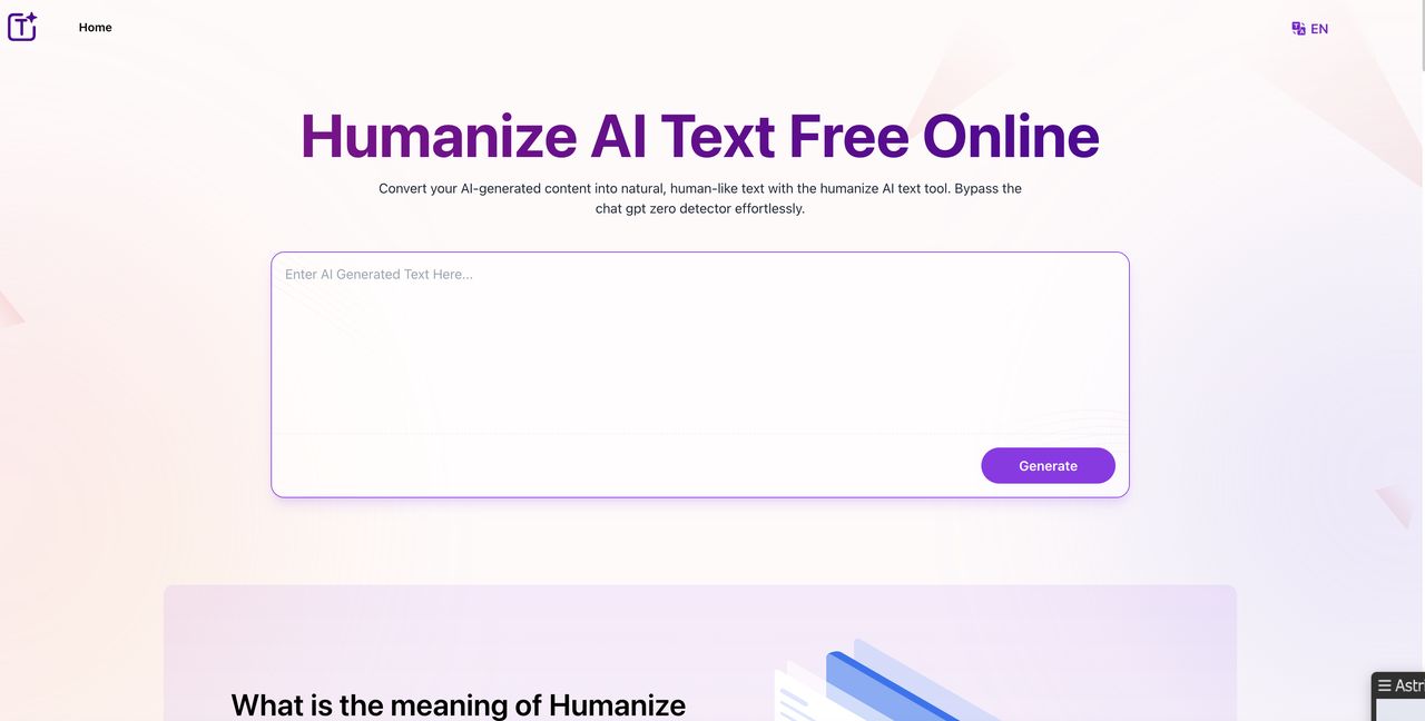 Humanize.im: Transform AI-generated text into natural, human-like ...