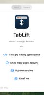 TabLift screenshot 2