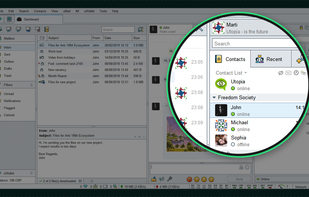 Take advantage of uMail - a secure alternative to classic email.