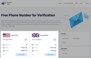 Choose the number from any country you wish to use.



