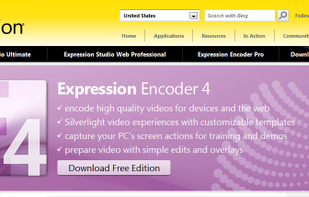 Microsoft Expression Encoder screenshot 1