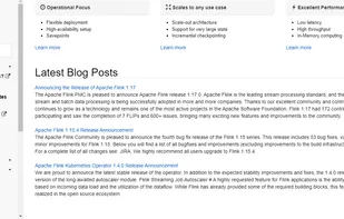  Apache Flink screenshot 1