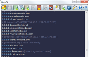 HostsCK screenshot 1