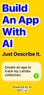 Build an App using only AI - No Code.