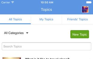 mooSocial screenshot 1