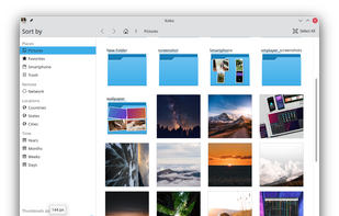 KDE Photos screenshot 1