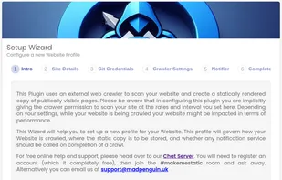 The MMS Setup Wizard