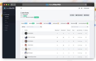 FriendFilterPRO screenshot 1