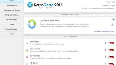 Kerish Doctor screenshot 1
