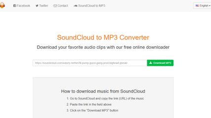 SoundCloud MP3 screenshot 1