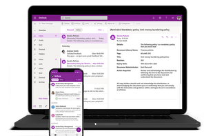 Xoralia on laptop & phone