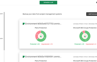 FluentPro Backup interface