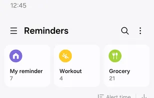 Samsung Reminder screenshot 1