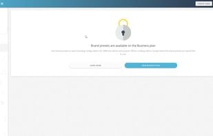 Brand Preset Page