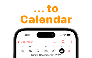 ...to Calendar
