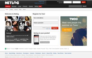 Netlog screenshot 1
