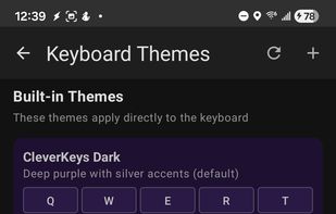 CleverKeys Keyboard screenshot 3