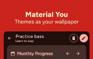 Material You
Themes as your wallpaper