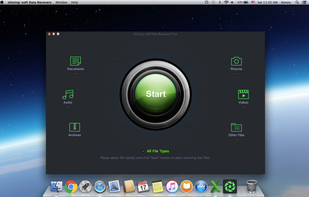 Shining Mac Data Recovery Wizard screenshot 1