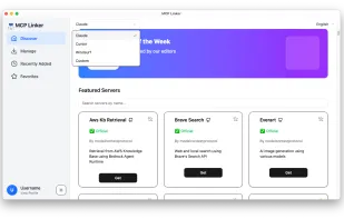 MCP Linker screenshot 1