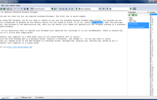 BDV Notepad screenshot 1