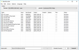 File list