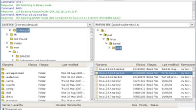 FileZilla Server screenshot 1