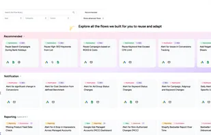 2. Explore hundreds of ready-to-use templates in the Flow Library