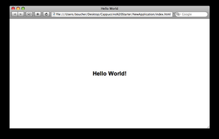 Cappuccino screenshot 1