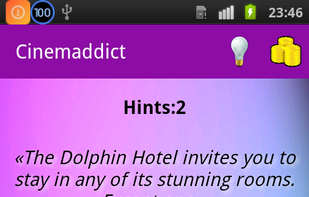 Cinemaddict movie quiz screenshot 3