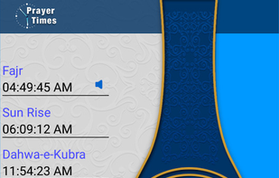 Prayer times screenshot 1