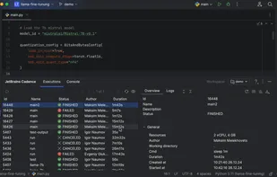 JetBrains Cadence screenshot 1