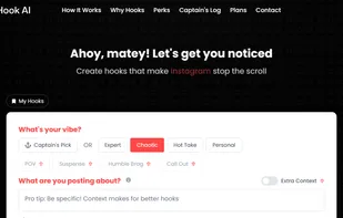 Captain Hook AI screenshot 1