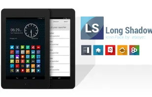 Long Shadow Icon Pack screenshot 2