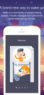 Wakie on Iphone(1)