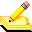 Text block writer icon