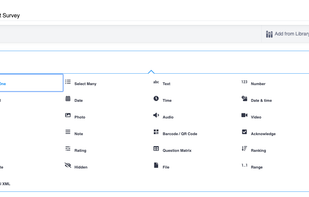 3. New question dialogue (you can write the question before selecting a type)