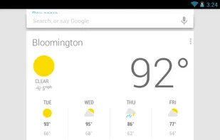 Google Now Launcher screenshot 2