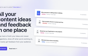 Landing page