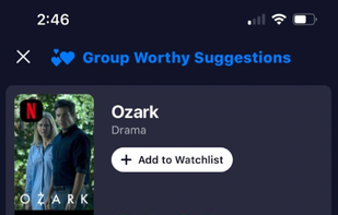 Watchworthy screenshot 2