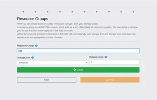 LINBIT VSAN screenshot 1