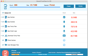 Vibosoft FoneClean for iOS screenshot 2