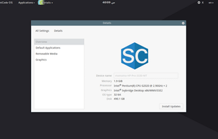 SemiCode OS screenshot 1