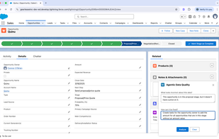 Adq on the page layout.